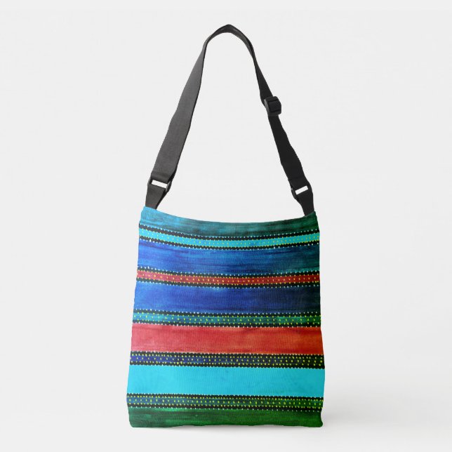Bolsa para cruces de arcoiris de Guatemala (Anverso)