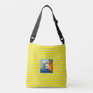 bolsa para el cuerpo cruzado shiba inu y mt fuji