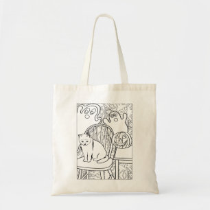 Bolsa para gatos y fantasmas de Halloween