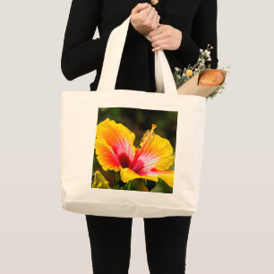 Bolsa para la brasa amarilla de las flores de Hibi