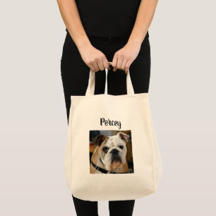 Bolsa para la foto de perro personalizada