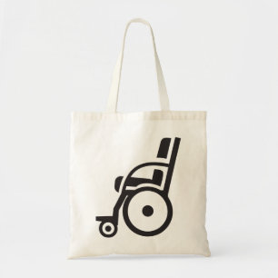 Bolsa para la tabla del icono de la silla de rueda