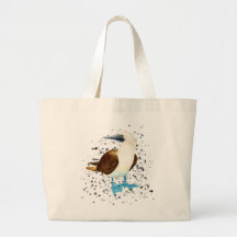 Bolsa para la tota Bobbie con piña azul