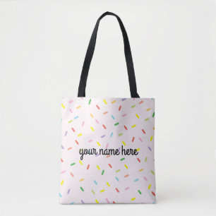 Bolsa para la tota de chispas personalizada