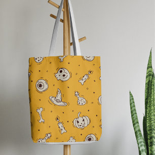 Bolsa para la tota de Halloween con ortografías y