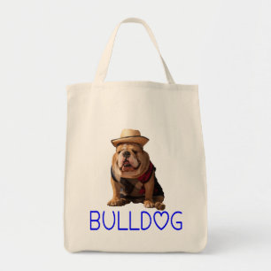 Bolsa para la tota de perro picante de Bulldog ing