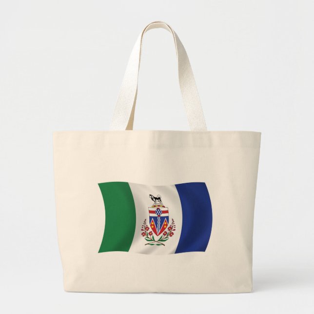 Bolsa para llevar la bandera de Yukon (Frente)