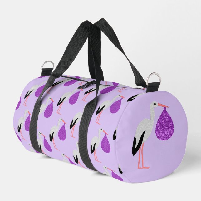 Bolsa para pañales de bebé Stork de género neutro  (Esquina izquierda)