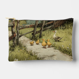Bolsa para paseo de patito por camino de granja