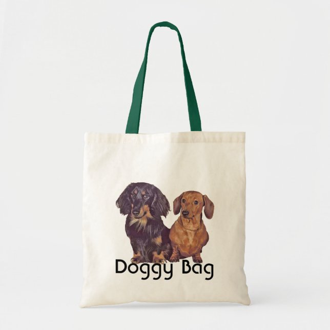 Bolsa para perros - Dachshund, larga y suave (Frente)