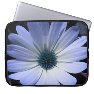 Bolsa para portátil Blue Daisy Flower