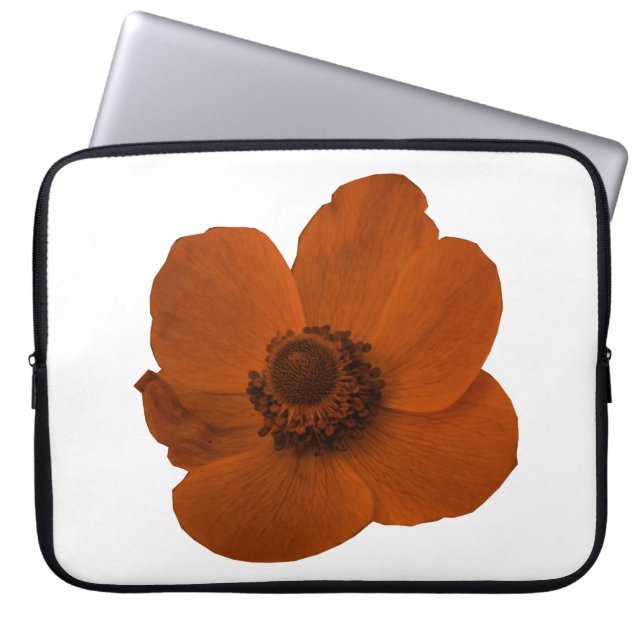 Bolsa para portátiles Anemone Brown (Frente)