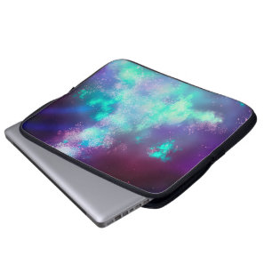 Bolsa para portátiles con luces de neón de cielo n