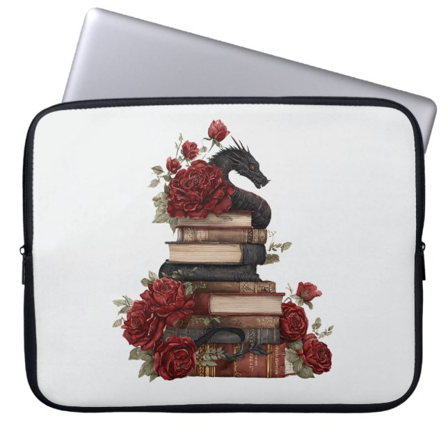 Bolsa para portátiles de Dragón Gótico (Frente)