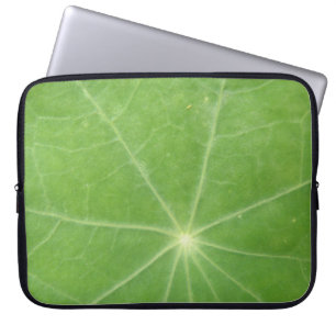Bolsa para portátiles de hoja de nasturtium