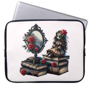 Bolsa para portátiles de libros góticos
