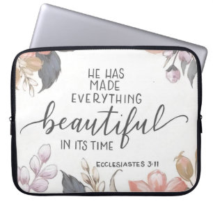 Bolsa para portátiles Ecclesiastes 3:11