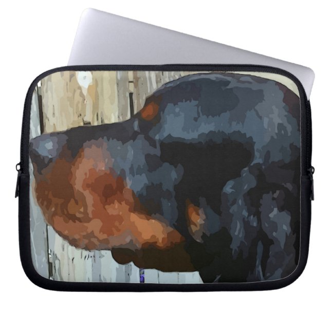 Bolsa para portátiles Gordon Setter (Frente)