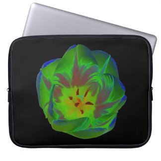 Bolsa para portátiles Mystic Green Tulip