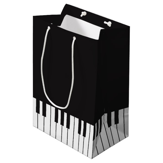 Bolsa para regalo de teclado de piano (Angulo Anverso)