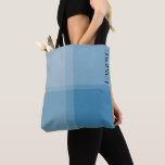 Bolsa para tote HAMbWG - Placa azul<br><div class="desc">Bolsa de tocador HAMbyWhiteGlove - Placa azul</div>