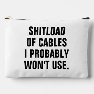 Bolsa para un montón de cables, Almacenamiento de 