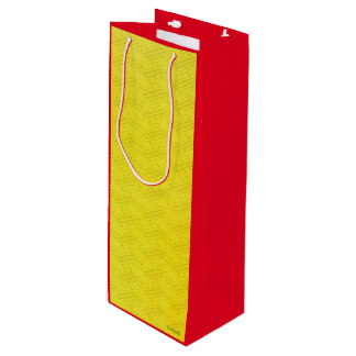 BOLSA PARA VINO 金の紗綾形 (和柄) ワインギフトバッグ
