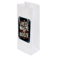 4 de julio Fiesta Booze | Blanco Rojo y Booze