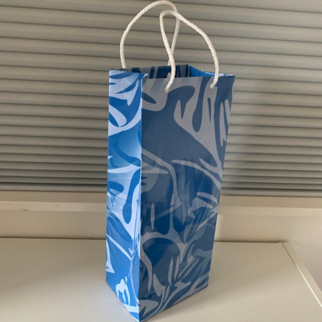 Bolsa Para Vino Abstract Flores Botánicas (Subido por el creador)