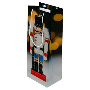 Bolsa Para Vino Adorno clásico de Navidad cascanueces de SlipperyJ