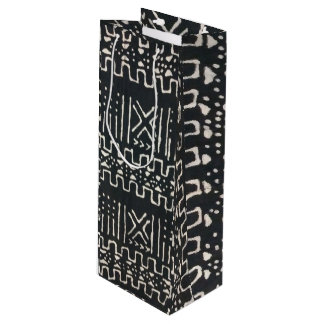 Bolsa Para Vino African Print Wine Gift Bag