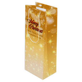 Bolsa Para Vino Agregar nombre Editar Navidades de coincidencia de