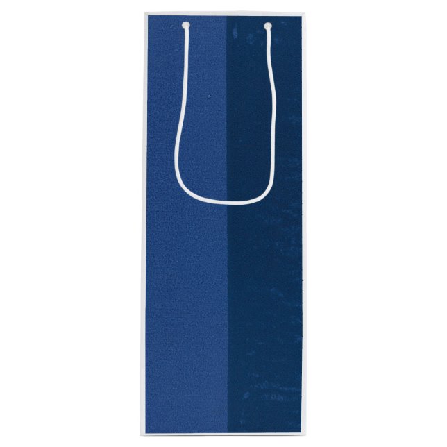 Bolsa Para Vino Alegres Azules (Anverso)