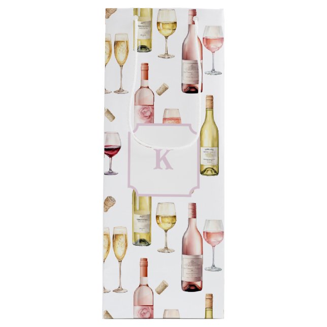 Bolsa Para Vino Amante del Vino  (Anverso)