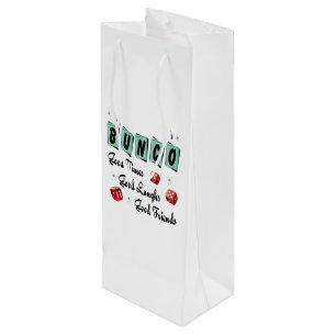 Bolsa Para Vino Amigos de los buenos tiempos retros del regalo del