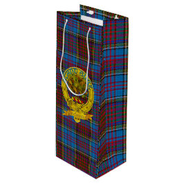 Bolsa Para Vino Anderson Clan Tartan & Motif