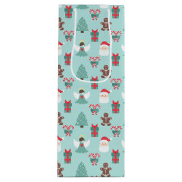 Bolsa Para Vino Ángel de la Navidad