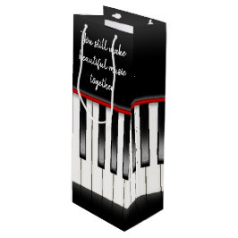 Bolsa Para Vino Aniversario de las claves del piano