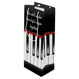 Bolsa Para Vino Aniversario de las claves del piano