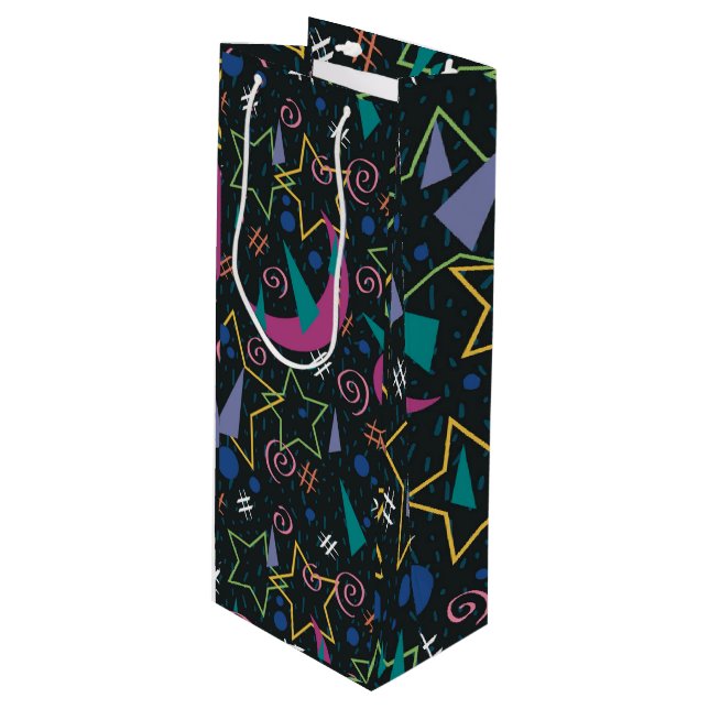 Bolsa Para Vino Arcade Galaxia de los 90 (Angulo Anverso)
