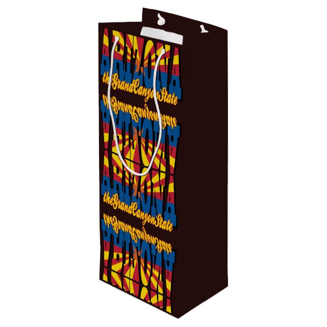 Bolsa Para Vino Arizona el Gran Cañón (Angulo reverso)