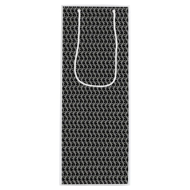 Bolsa Para Vino Armadura medieval de malla (Anverso)