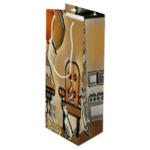 Bolsa Para Vino Arte de cumpleaños feliz