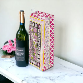 Bolsa Para Vino Arte vibrante