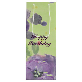 Bolsa Para Vino Asombroso material para eventos de color morado