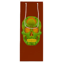 Bolsa Para Vino Aspen Leaf Skull 10