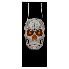 Bolsa Para Vino Aspen Leaf Skull 11