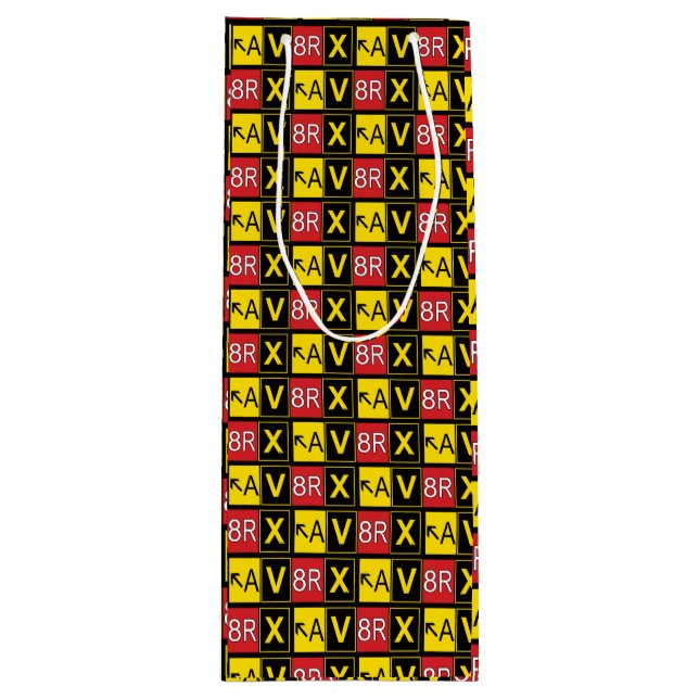 Bolsa Para Vino Aviatrix - AV8RX - (Anverso)