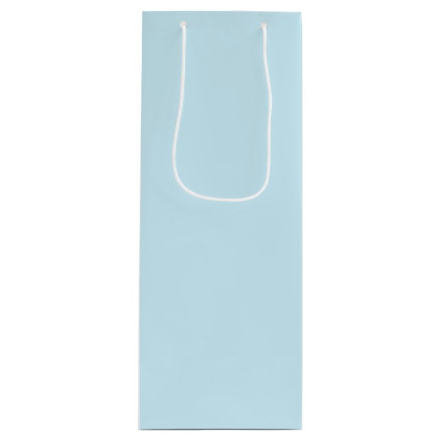 Bolsa Para Vino Azul porcelano (Anverso)