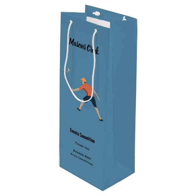 Bolsa Para Vino Badminton (Angulo Anverso)